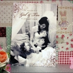 การ์ดเดี่ยว 5*7 นิ้ว พิมพ์ 4 สี 2 หน้า