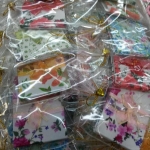 สมุดโน๊ตปกผ้าคละลาย