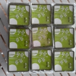 จานรองแก้วยางหยอด