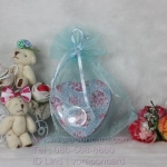 กล่องหัวใจแพคถุงผ้า