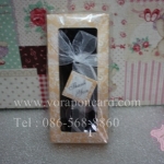 ที่เปิดขวดแพคกล่องพร้อมโบว์และป้าย