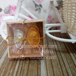 เทียนหอมเงินจีนกล่องไม้