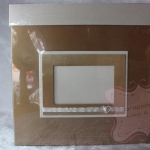 กล่องรับซองทรงสี่เหลี่ยมใส่รูปได้