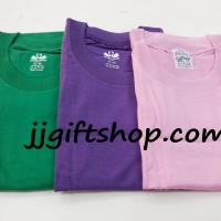 เสื้อยึดตราห่านคู่ คอกลมสี 34