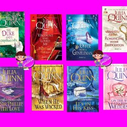 ชุด บริดเจอร์ตัน เล่ม 1-8 Bridgertons 1- 8 จูเลีย ควินน์ Julia Quinn แก้วกานต์