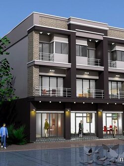 ให้เช่าอาคารพาณิชย์ 4 ชั้น 3 คูหา ริมถนนพญาไท เช่า 220,000 บาท/คูหา/เดือน