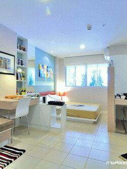 ให้เช่าลุมพินี คอนโดทาวน์ รามอินทรา-นวมินทร์ พื้นที่ 22 ตร.ม. สตูดิโอ เช่า 5,500 บ/ด