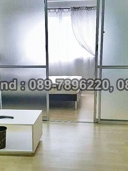 ให้เช่าคอนโด ดี คอนโด รามอินทรา ตึก D ชั้น X พื้นที่ 30 ตร.ม. 1 ห้องนอน เช่า 7,000 บ/ด