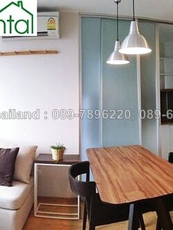 ให้เช่าคอนโด ยู ดีไลท์ เรสซิเดนซ์ พัฒนาการ พื้นที่ 35 ตร.ม. 1 ห้องนอน เช่า 15,500บ/ด