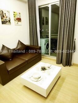 ให้เช่าคอนโด ทรู ทองหล่อ พื้นที่ 31 ตร.ม. 1 ห้องนอน เช่า 18,000 บ/ด