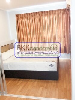 คอนโด ให้เช่า คอนโด ลุมพินี เพลส สุขสวัสดิ์ - พระราม 2 ชั้น 12A พื้นที่ 26 ตรม. วิวสระว่ายน้ำ, 1 ห้องนอน.