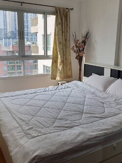 ให้เช่าคอนโด ลุมพินี เพลส พระราม 9 พื้นที่ 35 ตร.ม. 1 ห้องนอน เช่า 13,500 บ/ด