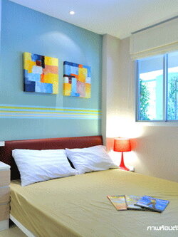 ให้เช่าลุมพินี คอนโดทาวน์ รามอินทรา-นวมินทร์ พื้นที่ 25 ตร.ม. 1 ห้องนอน เช่า 6,000 บ/ด