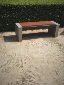 ม้านั่งสนาม รุ่นท็อปทูโทน ไม้ไฟเบอร์ซีเมนต์ TTP0201-120