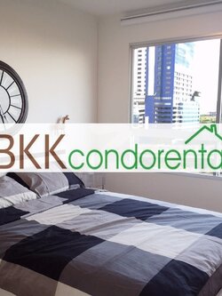 ให้เช่าคอนโด ลุมพินี พาร์ค พระราม 9–รัชดา พื้นที่ 30.65 ตร.ม. 1 ห้องนอน เช่า 15,000 บ/ด