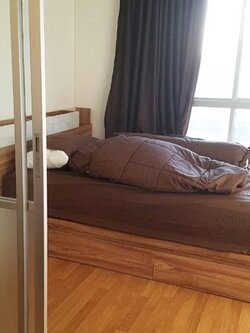 ให้เช่าคอนโด ลุมพินี พาร์ค พระราม 9–รัชดา พื้นที่ 26.5 ตร.ม. 1 ห้องนอน เช่า 10,500 บ/ด