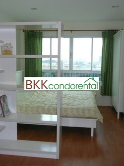 ให้เช่าคอนโด ลุมพินี วิลล์ รามคำแหง 44 พื้นที่ 30.5 ตร.ม. 1 ห้องนอน เช่า 9,000 บ/ด