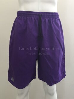 กางเกงแบงแบงสามส่วน (สีม่วง)