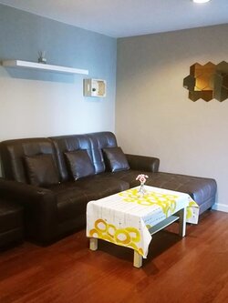 ให้เช่าคอนโด เบลล์ แกรนด์ พระราม 9 พื้นที่ 48 ตร.ม. 1 ห้องนอน เช่า 25,000 บ/ด