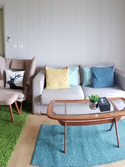 ให้เช่าคอนโด โนเบิล รีวิล พื้นที่ 55 ตรม. 1 ห้องนอน ราคาเช่า 25,000 บาท/เดือน