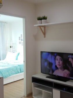 ให้เช่าคอนโด ยู ดีไลท์ 3 ประชาชื่น-บางซื่อ พื้นที่ 30 ตร.ม. 1 ห้องนอน เช่า 8,700 บ/ด