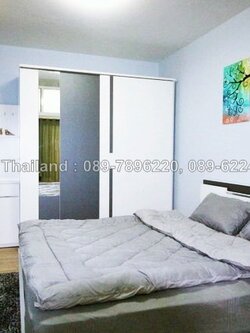 ให้เช่าคอนโด ศุภาลัย ปาร์ค ศรีนครินทร์ พื้นที่ 51 ตร.ม. 1 ห้องนอน ให้เช่า 15,000บ/ด