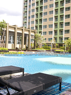 ให้เช่าคอนโด ลุมพินี เพลส พระราม 9 พื้นที่ 36 ตรม. 1 ห้องนอน เช่า 16,000 บ/ด