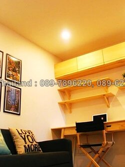 ให้เช่าคอนโด ฮัมเบิล ลิฟวิ่ง รัชดา-สุทธิสาร พื้นที่ 28 ตร.ม. 1 ห้องนอน เช่า 12,000 บ/ด