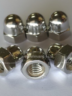 น็อตหัวหมวก สเตนเลส (Cap Nut Stainless)