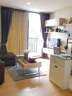 เช่าคอนโด นอตติ้ง ฮิลล์ ดิ เอ็กซ์คลูซีฟ เจริญกรุง พื้นที่ 33.13 ตร.ม. 1ห้องนอน เช่า 15,000 บ/ด