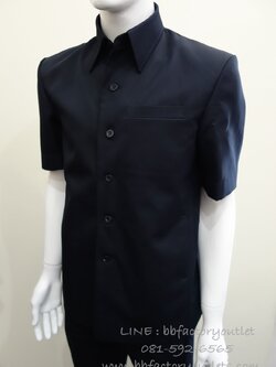 เสื้อซาฟารีสูท (สีกรมท่า)