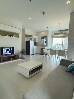 ให้เช่า คอนโด เดอะ รูม รัชดา-ลาดพร้าว พื้นที่ 63 ตร.ม. 2 ห้องนอน เช่า 25,000 บ/ด