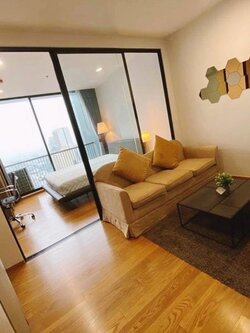 ให้เช่าคอนโด โนเบิล รีโว สีลม พื้นที่ 34 ตร.ม. 1 ห้องนอน เช่า 16,000 บ/ด