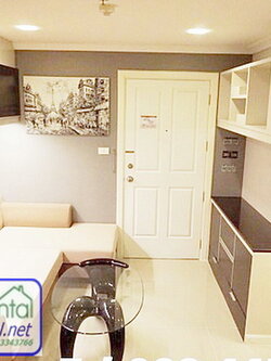 ขาย/ให้เช่าคอนโด ลุมพินี เพลส พระราม 9 ตึก A ชั้น 19 พื้นที่ 37 ตรม. 1 ห้องนอน