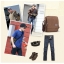 กระเป๋าสะพายไหล่ Muzee No.5 Khaki
