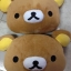 หมอนรองคอ ในรถ ลายรีลัคคุมะ Rilakkuma (1แพ็คมี 2 ชิ้น)