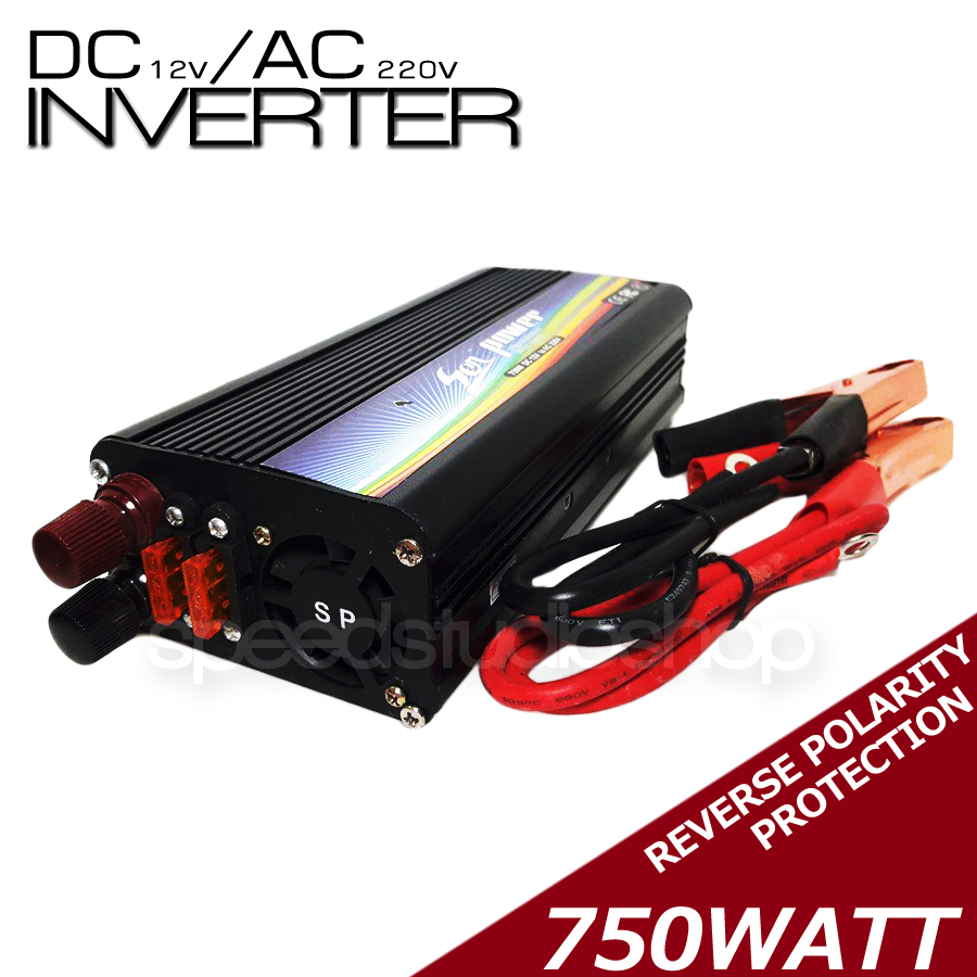 sen inverter เคร องแปลงไฟรถเป นไฟบ าน หม อแปลงไฟ ต วแปลงไฟรถ ใช อ ปกรณ ไฟบ านได ในรถ ขนาด 750 watt dc 12v to ac 220v